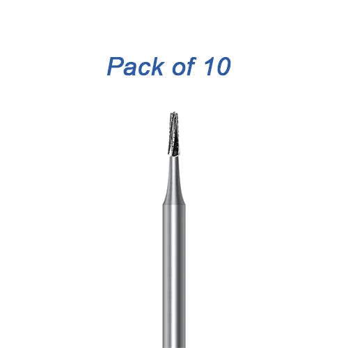 #1703 Oral Surgery Carbide Fissure Bur | Shank #1 HP 44.5mm | Vitality™ | 10/Pack